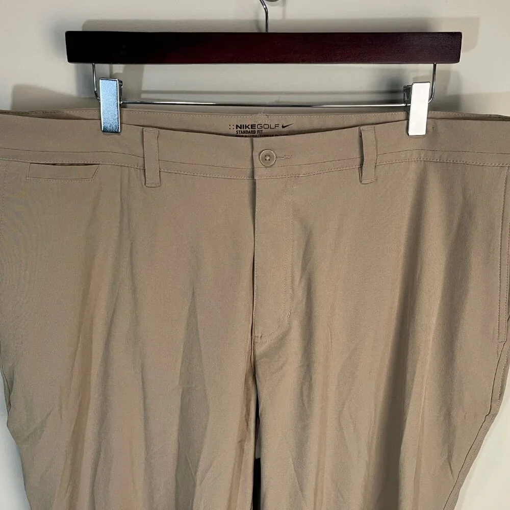 ⛳ Nike Golf Men’s Performance Pants 40x30 Tan Khaki Standard Fit 🏌️